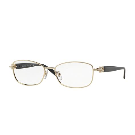 versace mod 1226-b 1002 gold tortoise|Versace VE1226B Eyeglasses .